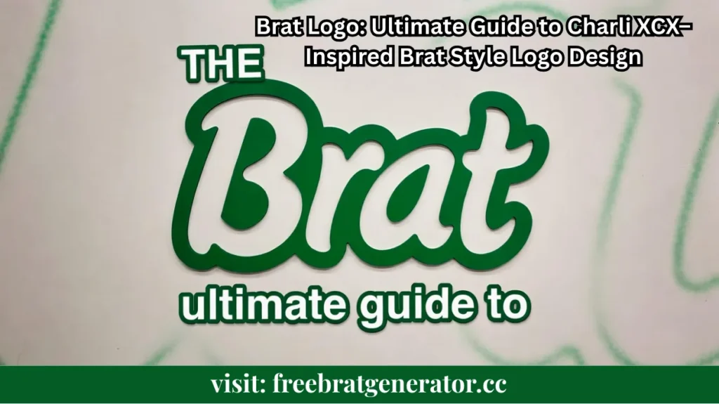 Brat Logo Ultimate Guide to Charli XCX–Inspired Brat Style Logo Design